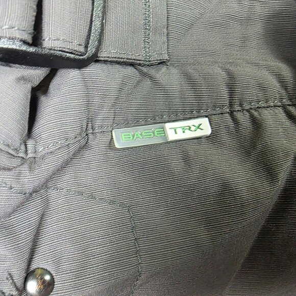 Columbia Convert Mens Large Gray Waterproof Snow Pants Nylon Winter Outdoors Ski - Picture 8 of 14